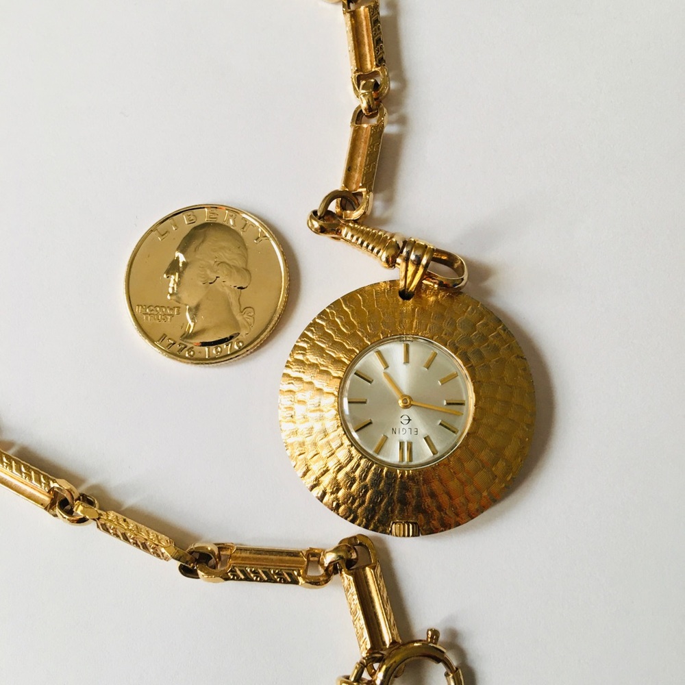 ❌🛑SOLD🛑❌Vintage Elgin ladies pocket watch 💕